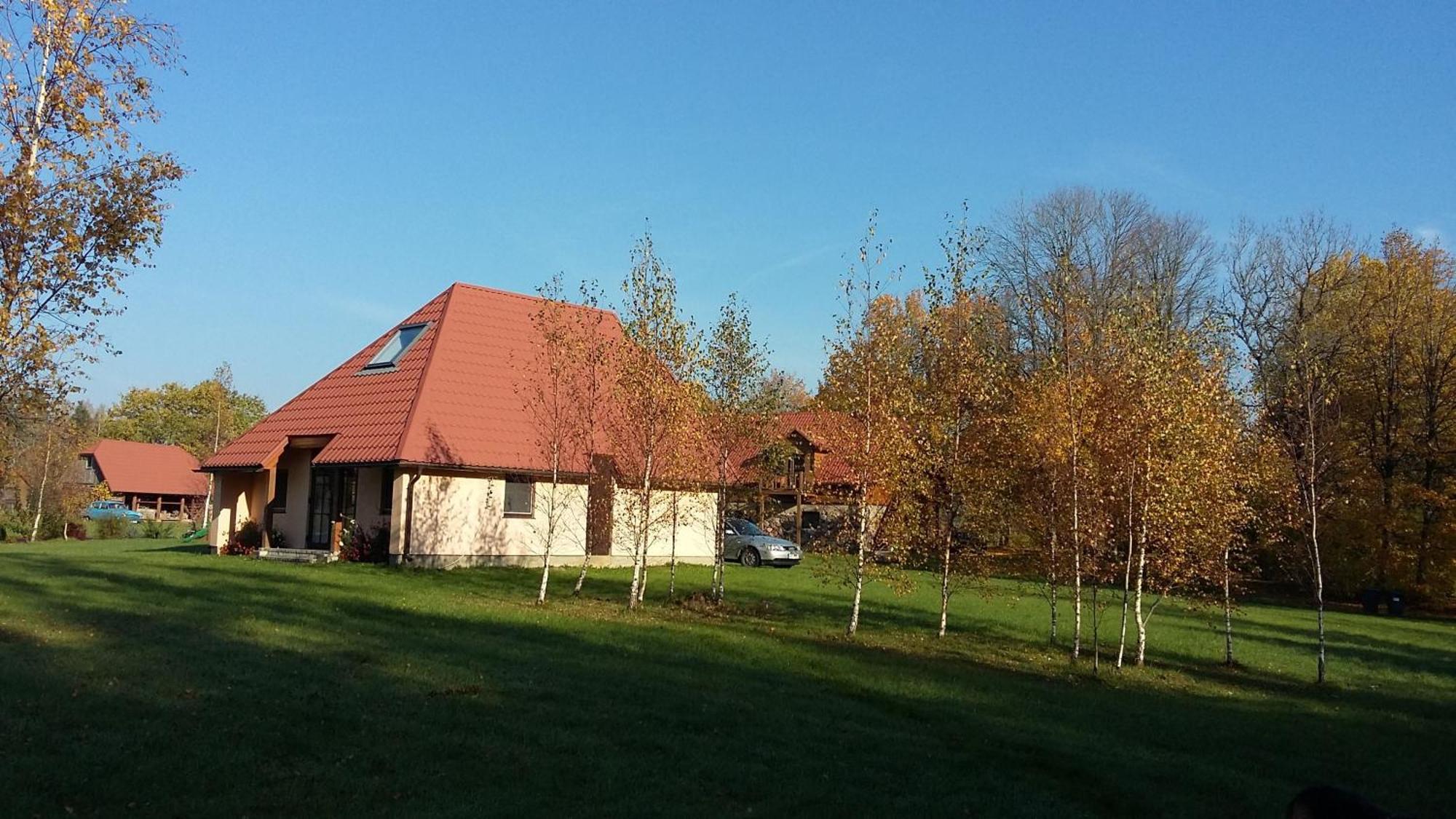 Ferienhaus Fuchsbau In Waldnaehe Villa Kuldiga Exterior photo